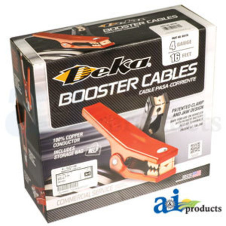 A & I PRODUCTS Booster Cables, 16' 12" x12" x4" A-VLC1140